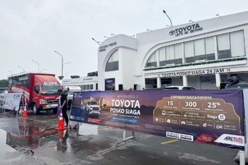 Bersama Toyota, Bridgestone Sediakan Tire Check Service di Rest Area Tol Cikampek Km 57
