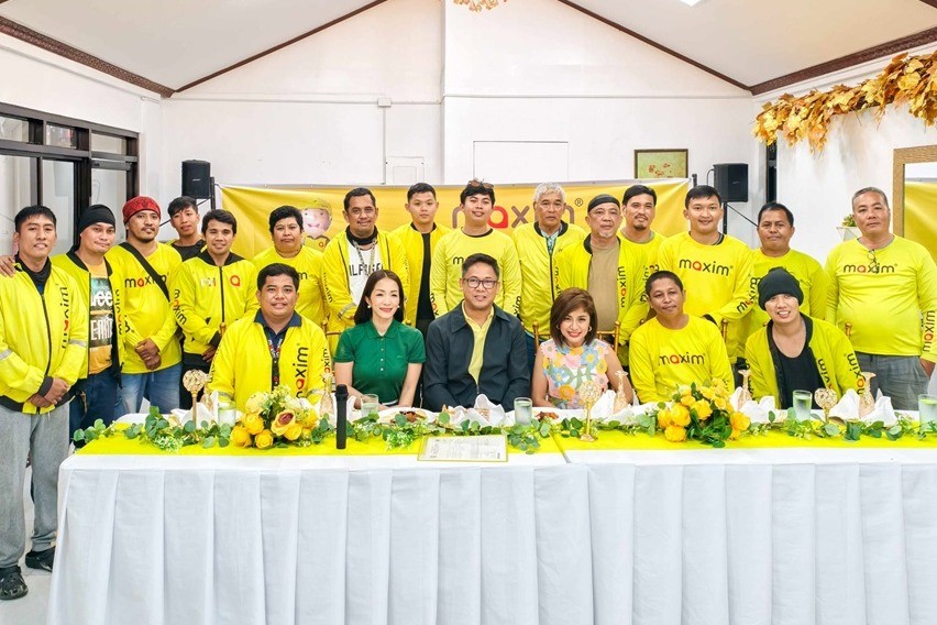 Maxim Rides and Food delivery starts moto taxi service in Batangas City