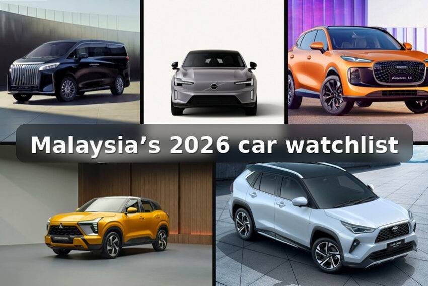 Malaysia’s 2026 new-car watchlist, 10 launches worth keeping tabs on