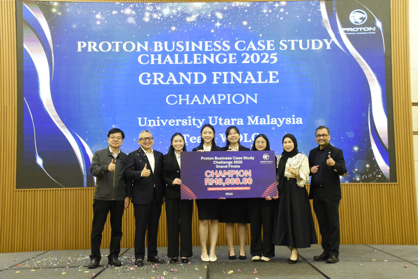 Proton Business Case Study Challenge 2025 ends in Putrajaya, UUM team takes top prize