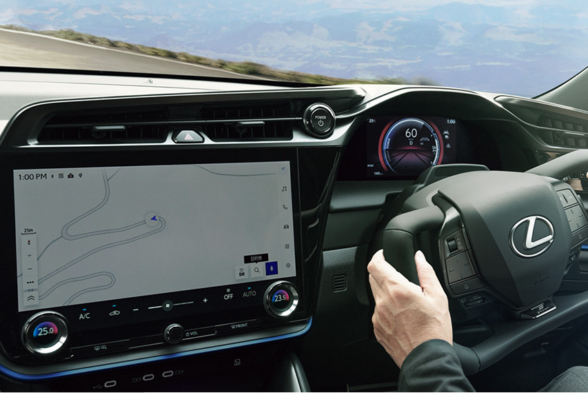 Lexus RZ 600e &ldquo;F SPORT Performance&rdquo; interior view