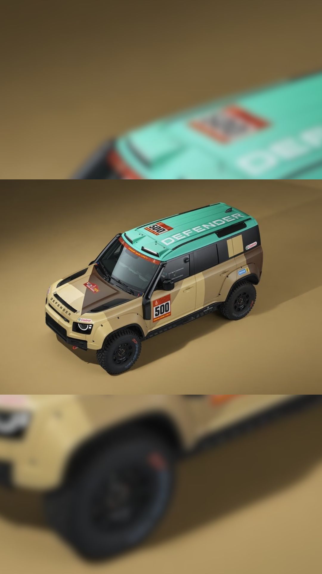 Land Rover unveils Defender Dakar D7X-R ahead of Jan. 2026 debut