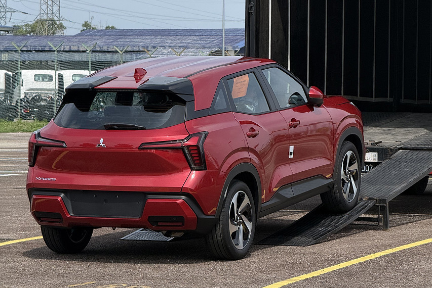 Mitsubishi Xfroce rear view Malaysia