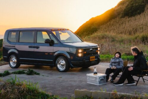 Honda Step WGN Disulap Jadi Van ala Amerika dengan Tampilan Klasik nan Gahar