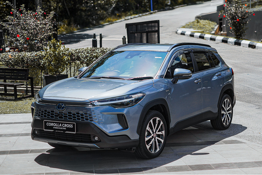 Toyota Corolla Cross Malaysia front view