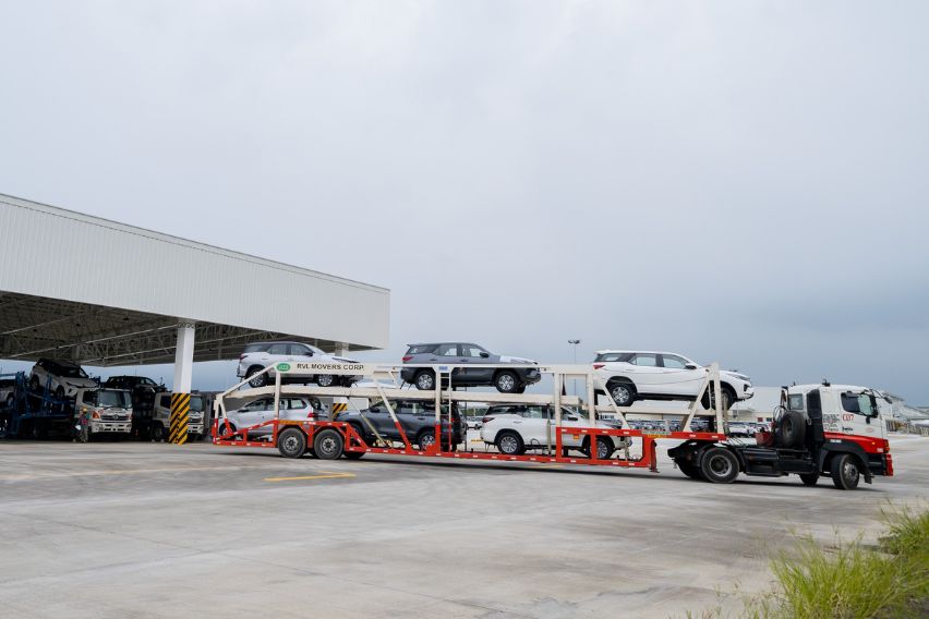 Toyota factory shipping