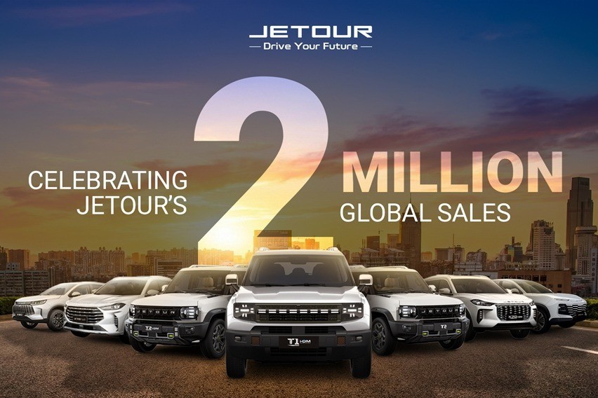 Jetour Auto celebrates 2-M global sales milestone