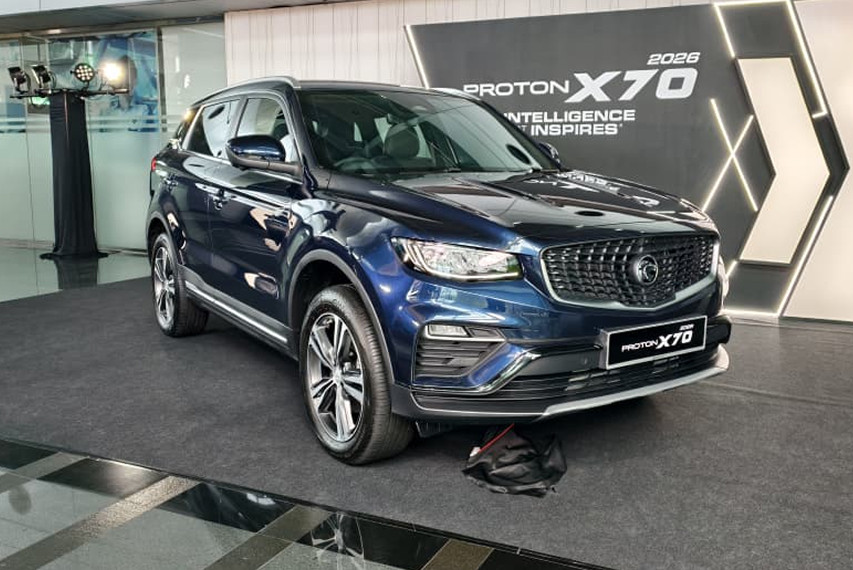newly launched 2026 Proton X70 view
