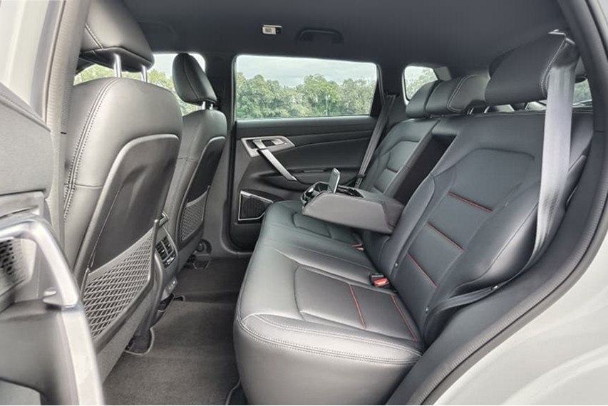 2026 Proton X70 rear seats