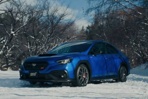 Subaru unveils 'WRX STI' prototype at ongoing Tokyo Auto Salon 2026