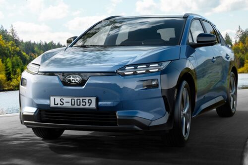 Did Subaru launch the e-Outback in Singapore as the Solterra XT? 