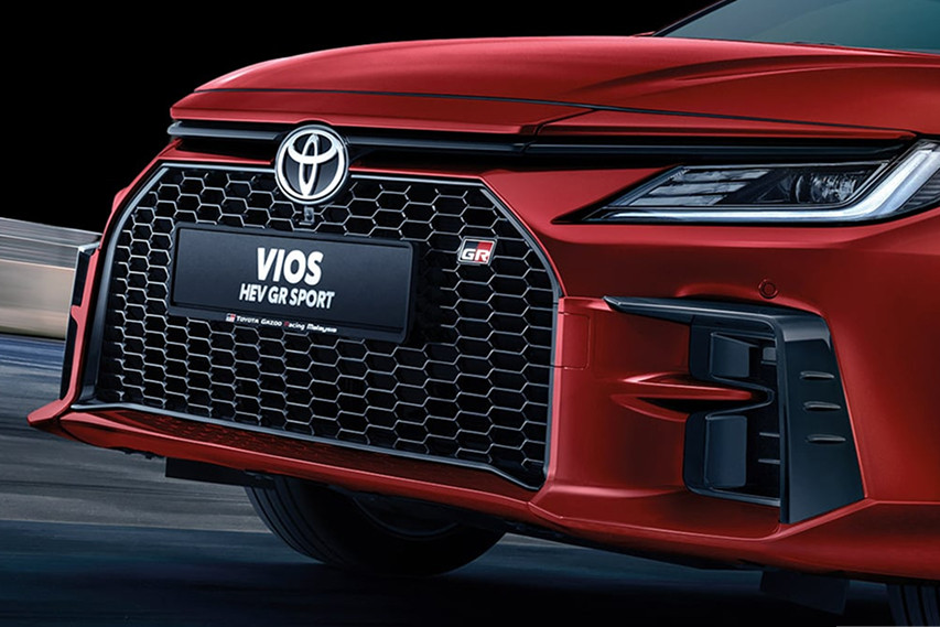 Toyota Vios HEV GR Sport grille