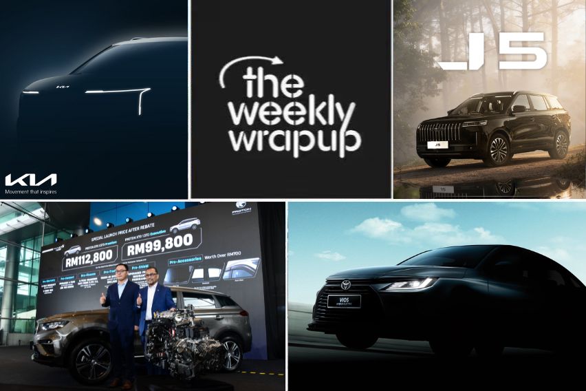 Weekly wrap-up: 2026 Proton X70 launched, Toyota Vios Hybrid, Jaecoo J5, New Kia Carnival, Mercedes-Benz CLA EV teased, and more