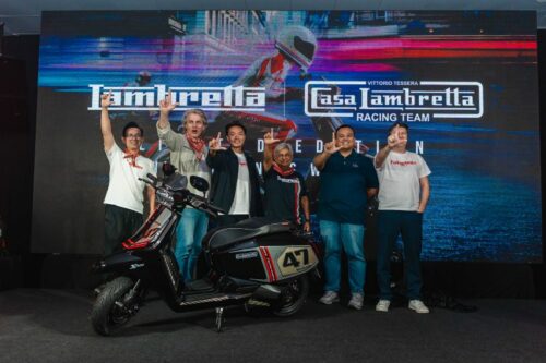Lambretta Malaysia launches the Casa X300 Limited Edition; sets new ASEAN and Asia record