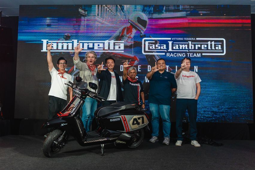 Lambretta Malaysia launches the Casa X300 Limited Edition; sets new ASEAN and Asia record