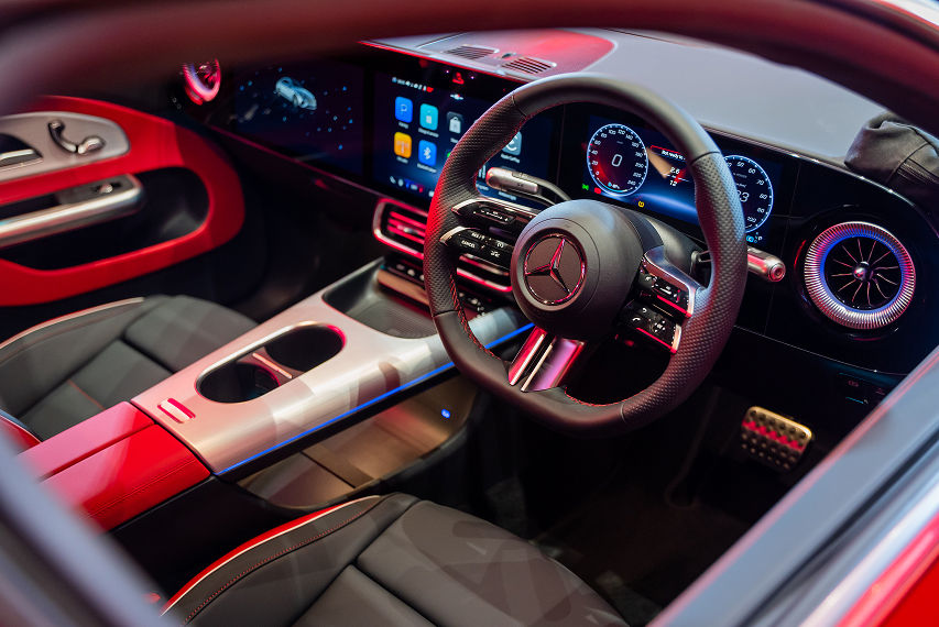 Mercedes-Benz CLA250+ interior Malaysia