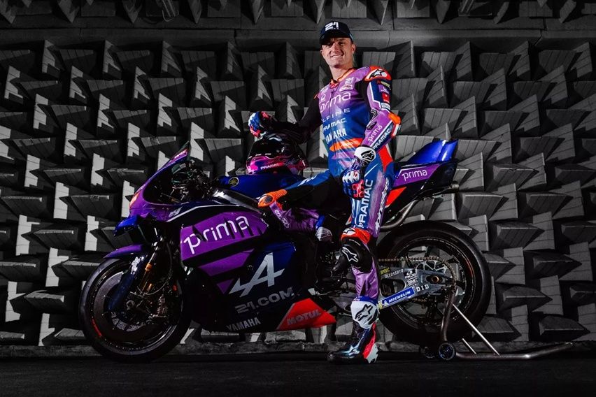 Pembalap Pramac Yamaha MotoGP Toprak Razgatlioglu dan Jack Miller