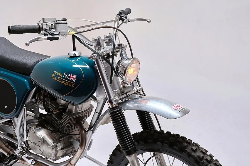 Pakai sasis Yamaha Scorpio dan mesin Honda Megapro