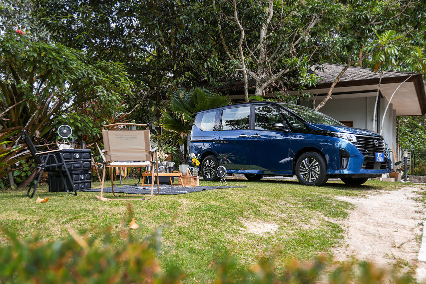 Nissan Serena e-Power Malaysia side profile