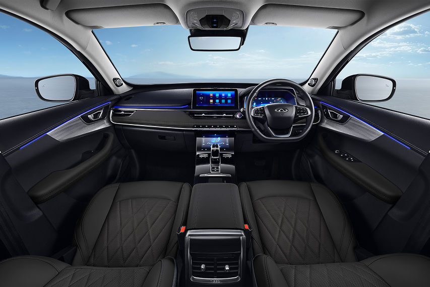 Chery Tiggo 8 interior view 2026 launch Malaysia