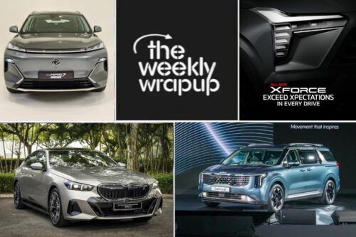 Weekly wrap-up: 2026 Toyota Vellfire HEV, Kia Carnival Facelift, New BMW i5 CKD launched, Proton e.Mas 7 PHEV bookings open, Mitsubishi Xforce confirmed, and more