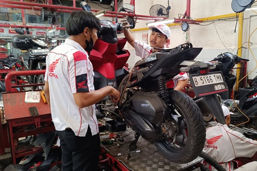 Promo servis honda motor