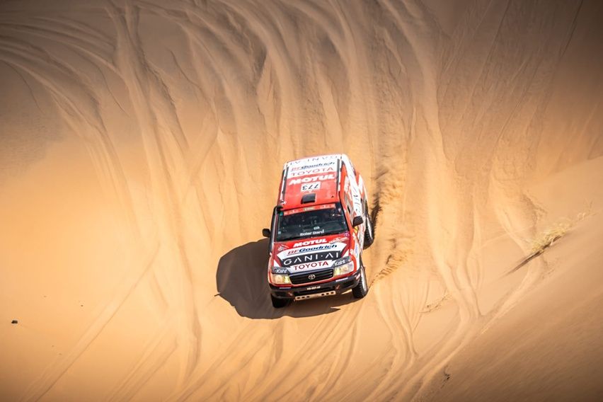 Julian Johan di reli Dakar