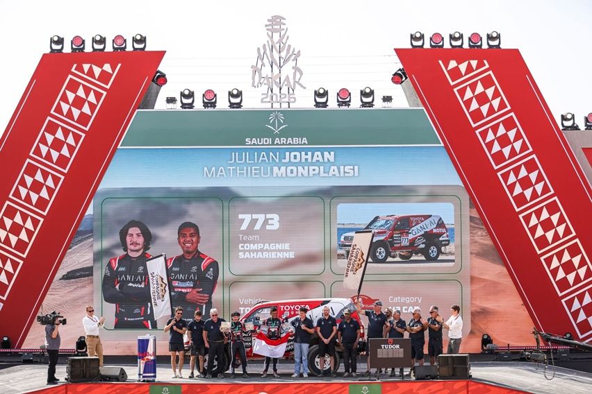 Julian Johan didukung Motul