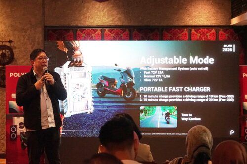 Pertama di Indonesia, Polytron Rilis Adjustable Portable Fast Charging 25A 