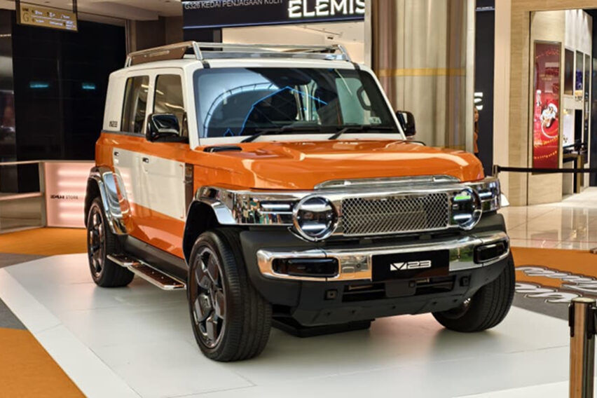 iCAUR V23 Retro Edition launched in Malaysia, official custom kit from RM22k, CNY RM18,888 for 88 sets