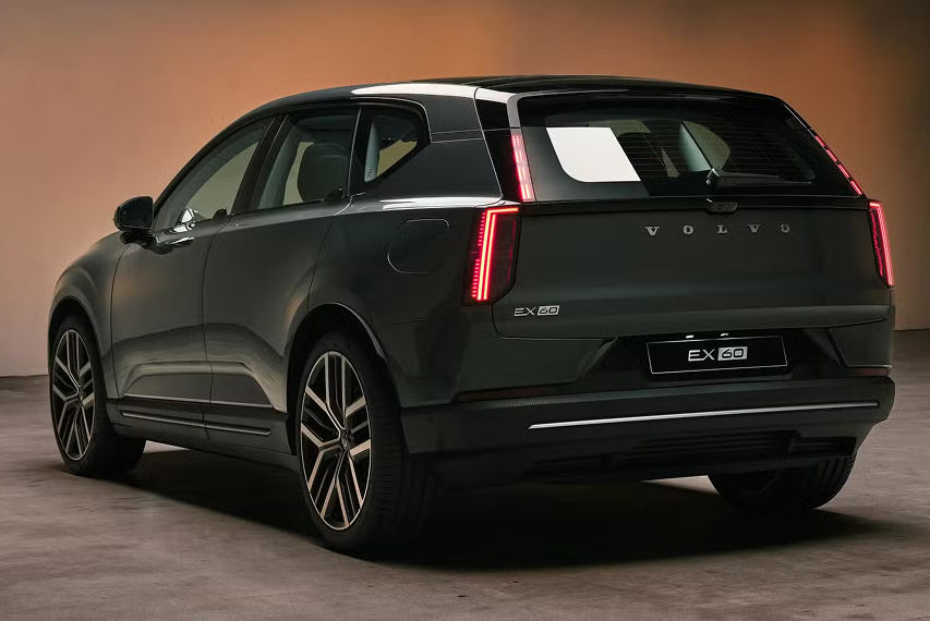 Volvo EX60 rear view