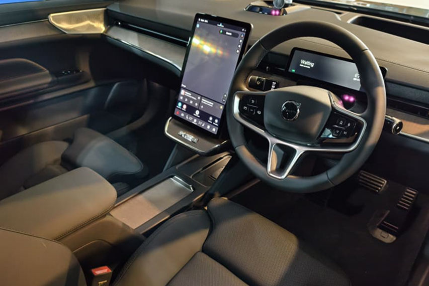 Volvo ES90 interior view Malaysia