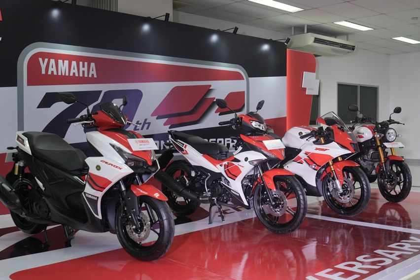 Yamaha livery 70th Anniversary Edition