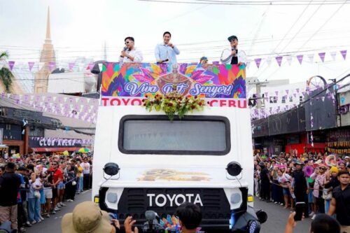 Toyota Tamaraw ambassador Coco Martin hypes up Sinulog Festival