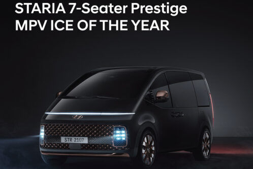 Hyundai STARIA wins MCOTY 2025 MPV ICE of the Year, STARIA 10-seater gets new cabin tweaks, CNY rebates go up to RM20k