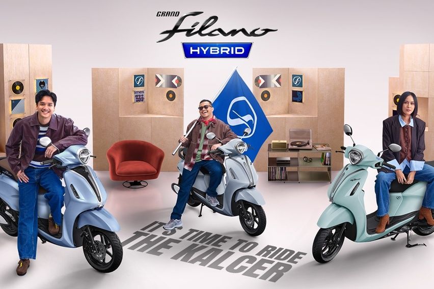 Yamaha Segarkan Warna Grand Filano Hybrid, Tampil Makin Stylish dan Premium