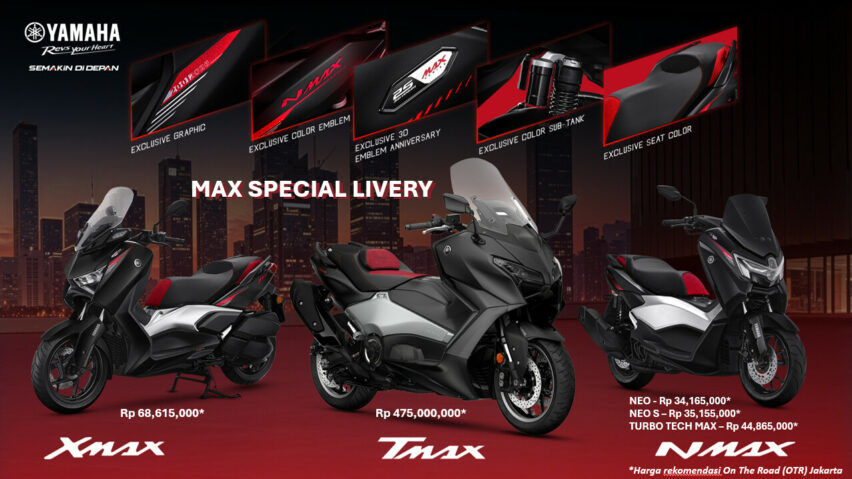 Yamaha Max Livery