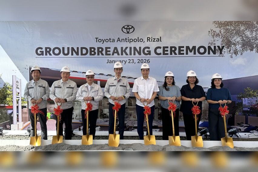 Toyota Motor PH breaks ground for soon-to-rise Antipolo dealership