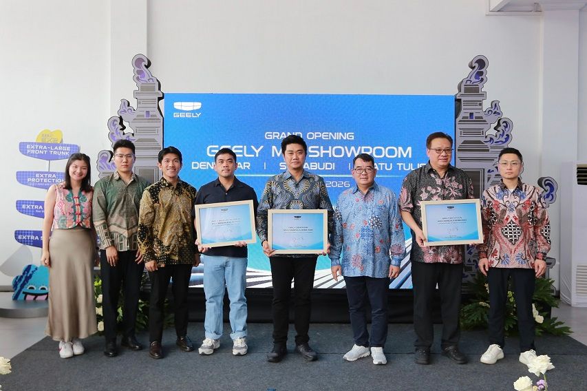 Geely Auto Indonesia dan diler Maju Mandala Group