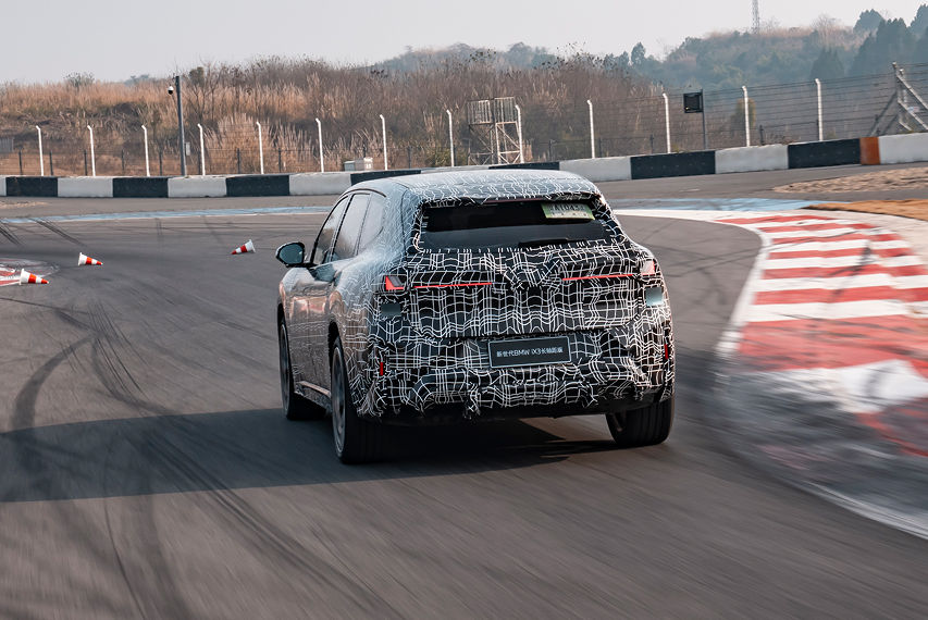 BMW iX3 rear view