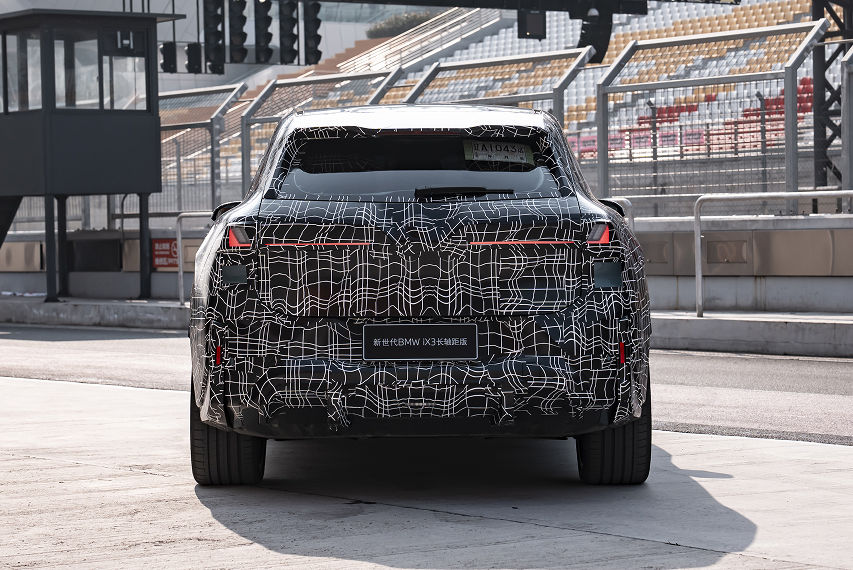 BMW iX3 rear view