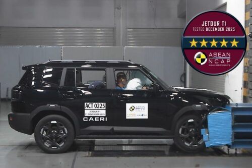 Malaysia-bound Jetour T1 and Jetour T2 grab 5-star ASEAN NCAP rating