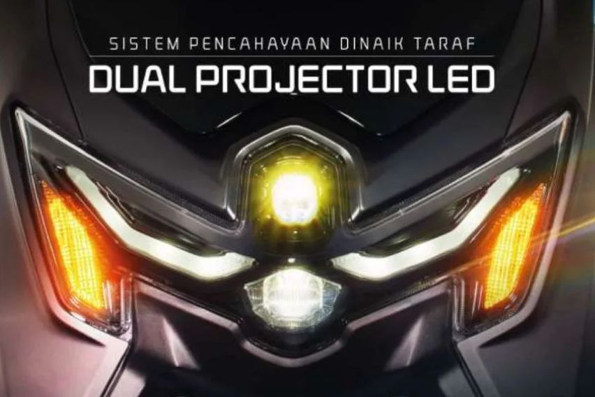 Yamaha NMax ABS headlight