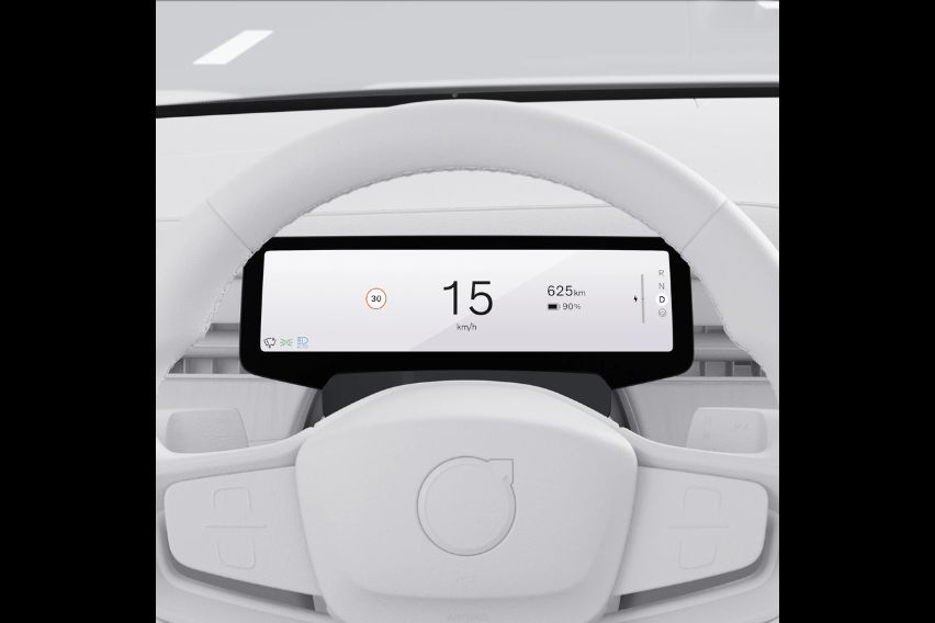 Volvo ES90 instrument cluster