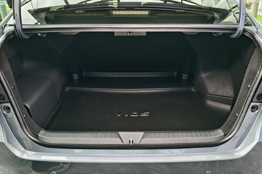 Toyota Vios HEV boot Malaysia