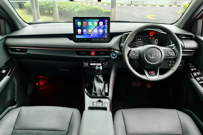 Toyota Vios HEV GR Sport interior view