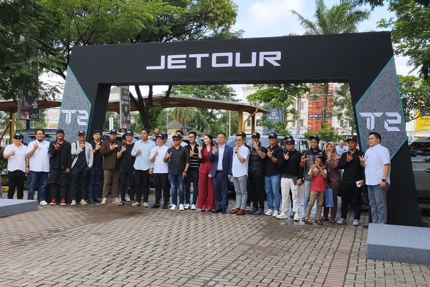 Seremoni serah terima Jetour T2