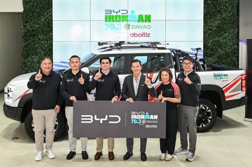 BYD Cars PH teams up with Sunshine Events for Ironman 70.3 Davao 