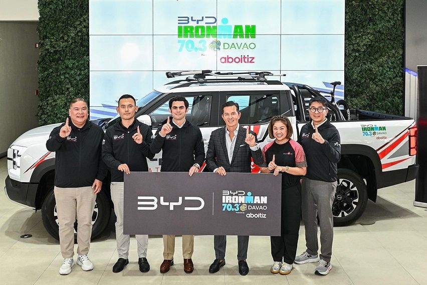 BYD Cars PH teams up with Sunshine Events for Ironman 70.3 Davao 