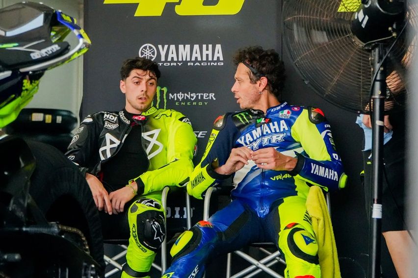 Valentino Rossi jajal mandalika